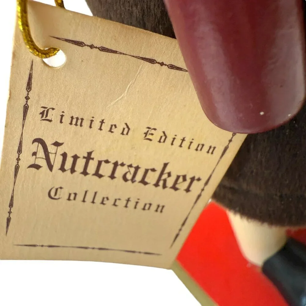 Large Holiday Nutcracker Holding Grapes and Bottle Target Limited Edition 2009